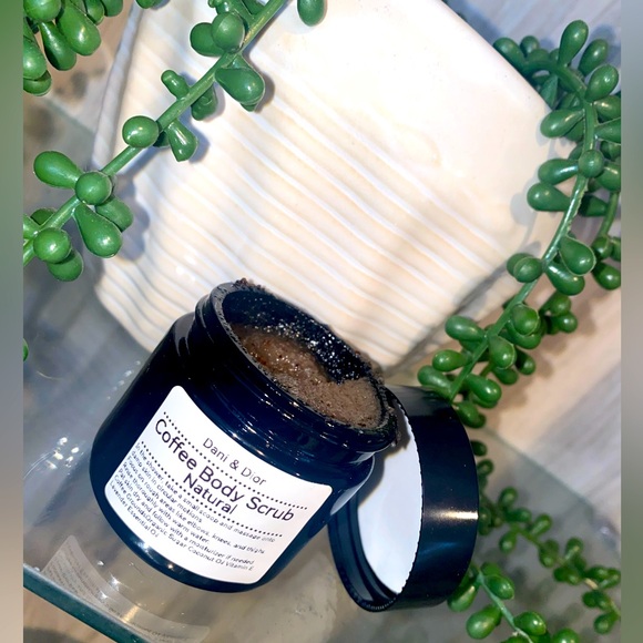 Coffee Body Scrub- Natural- 2 oz jar - Picture 1 of 1
